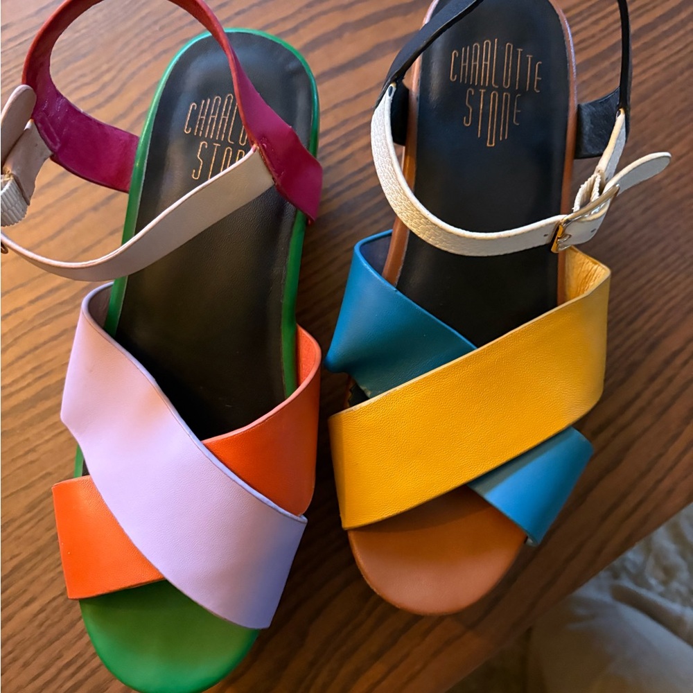 Charlotte Stone Women's Colorful Sandals